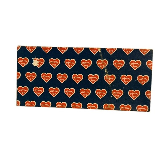 Denmark Hjerte Lys Drop Candles Set 5 Asst Colors 3" Green Cream Purple Orange - Picture 5 of 7